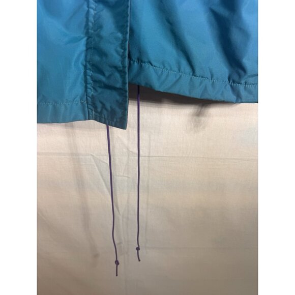 Vintage Columbia Bugaboo Ski Jacket Woman XL Teal Purple 90s Colorblock Gizzmo - Picture 5 of 16